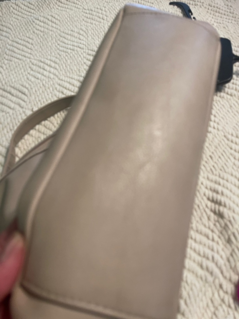 Rosetti Taupe Shoulder Bag with Front Zip Pocket - Picture 6 of 8